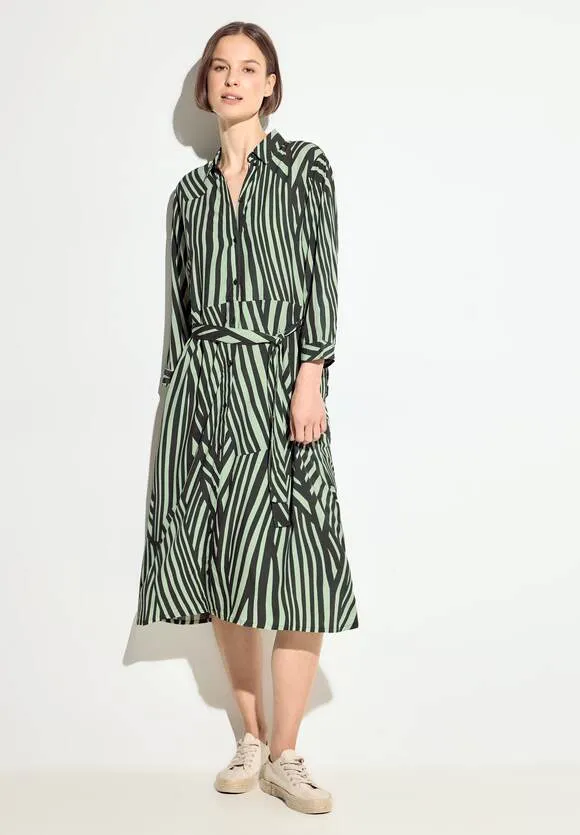 143963 Stripe Print Dress Cecil