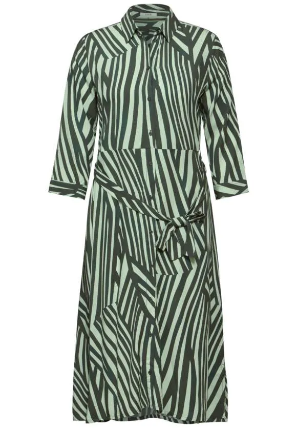 143963 Stripe Print Dress Cecil