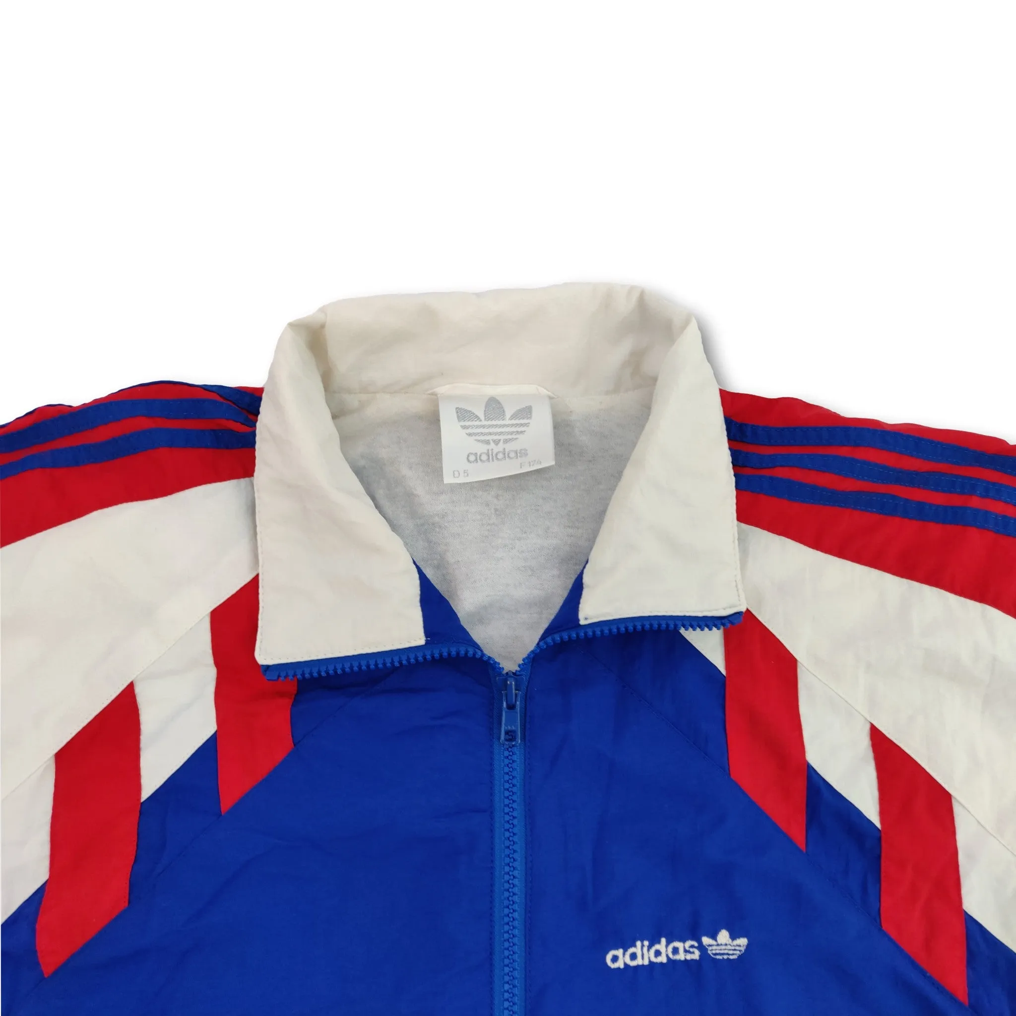 1990-92 white France Adidas jacket template