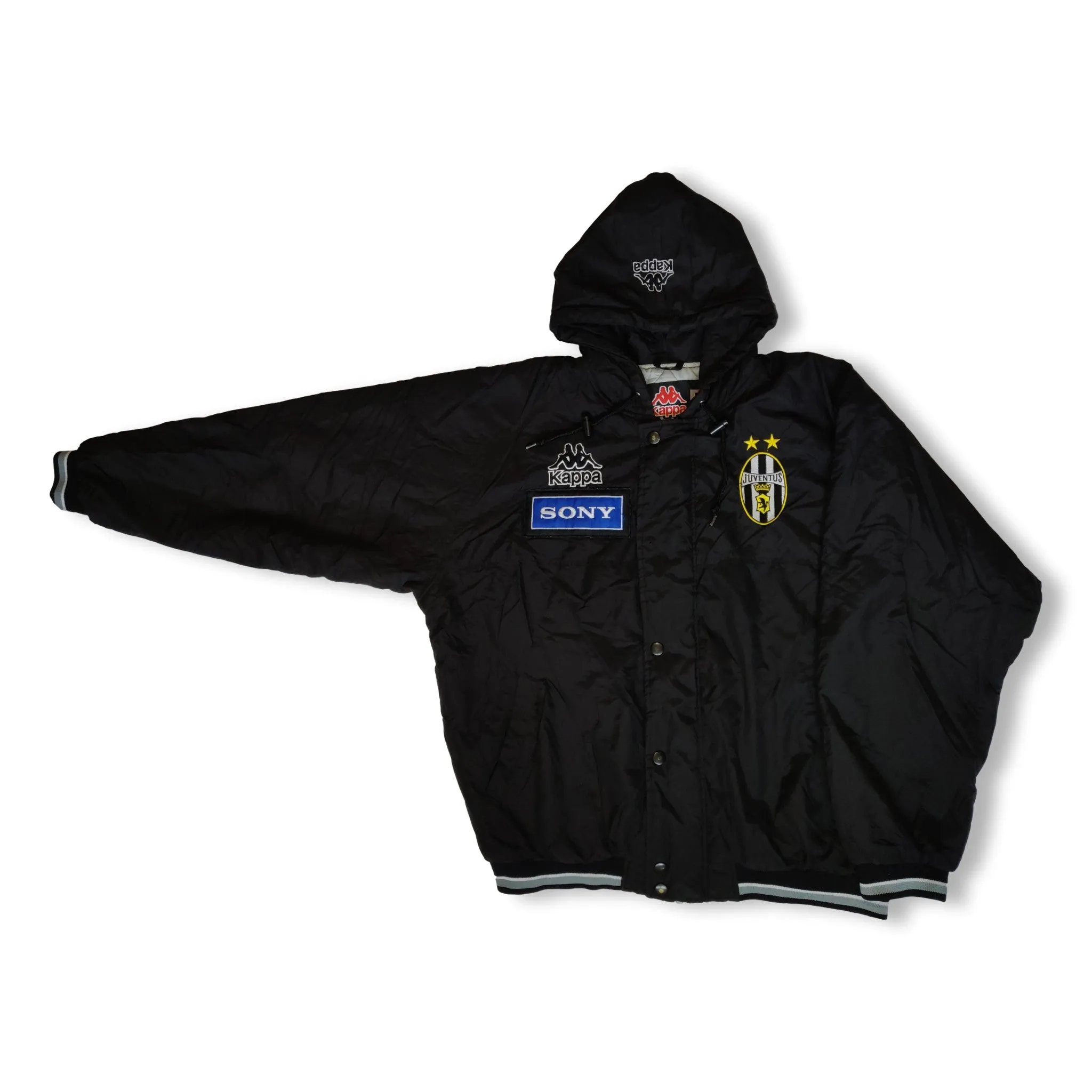 1995-1996 black Juventus Kappa jacket