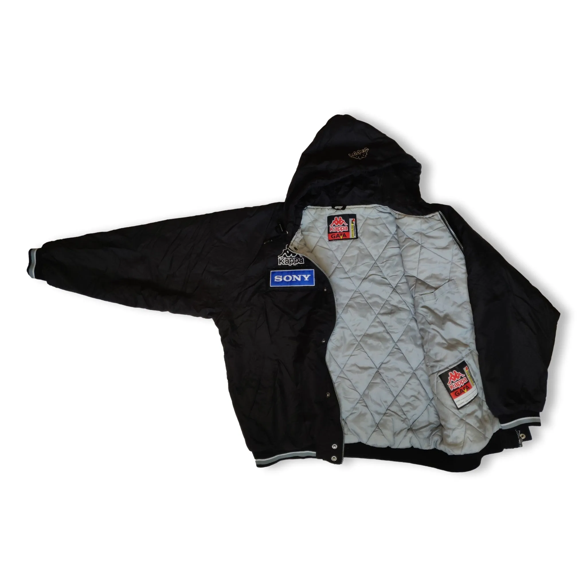 1995-1996 black Juventus Kappa jacket