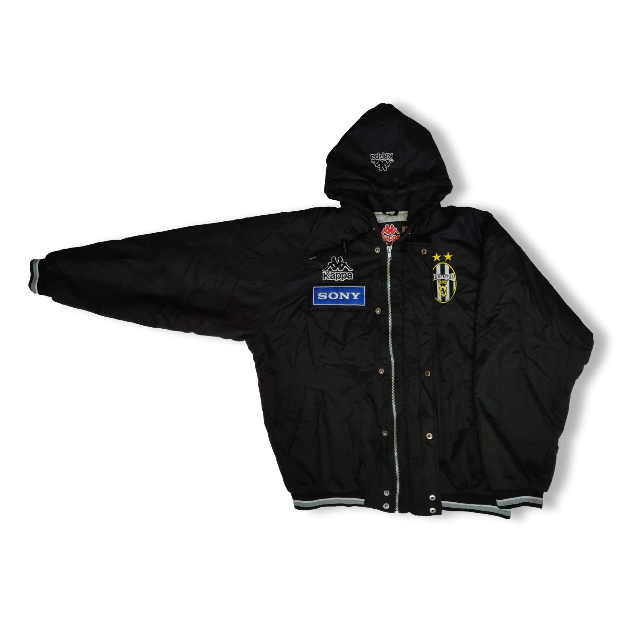 1995-1996 black Juventus Kappa jacket