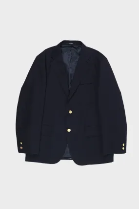 3B Baggy Blazer - Navy Gabardine