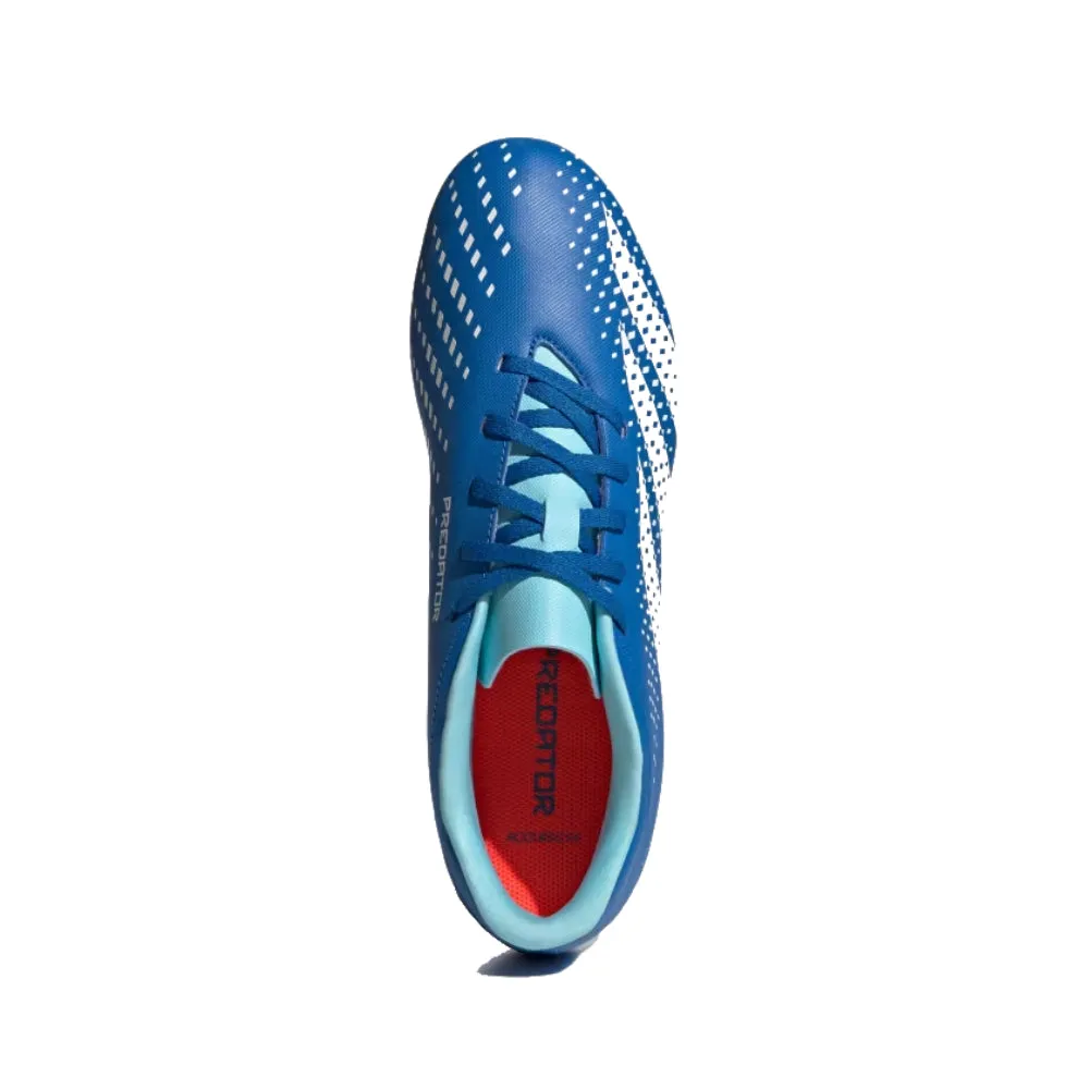 Adidas Men's Predator Accuracy.4 Football Shoe - Bright Royal, Cloud White, Bliss Blue.