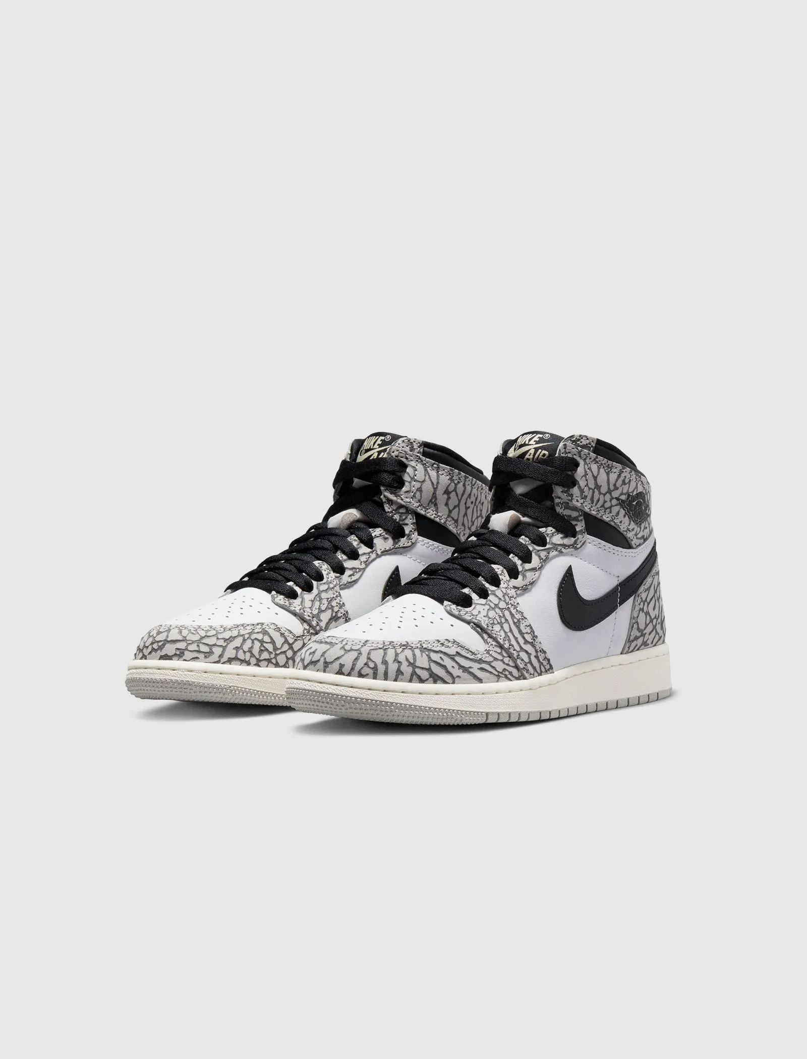 Air Jordan 1 Retro High OG White Cement GS for sale