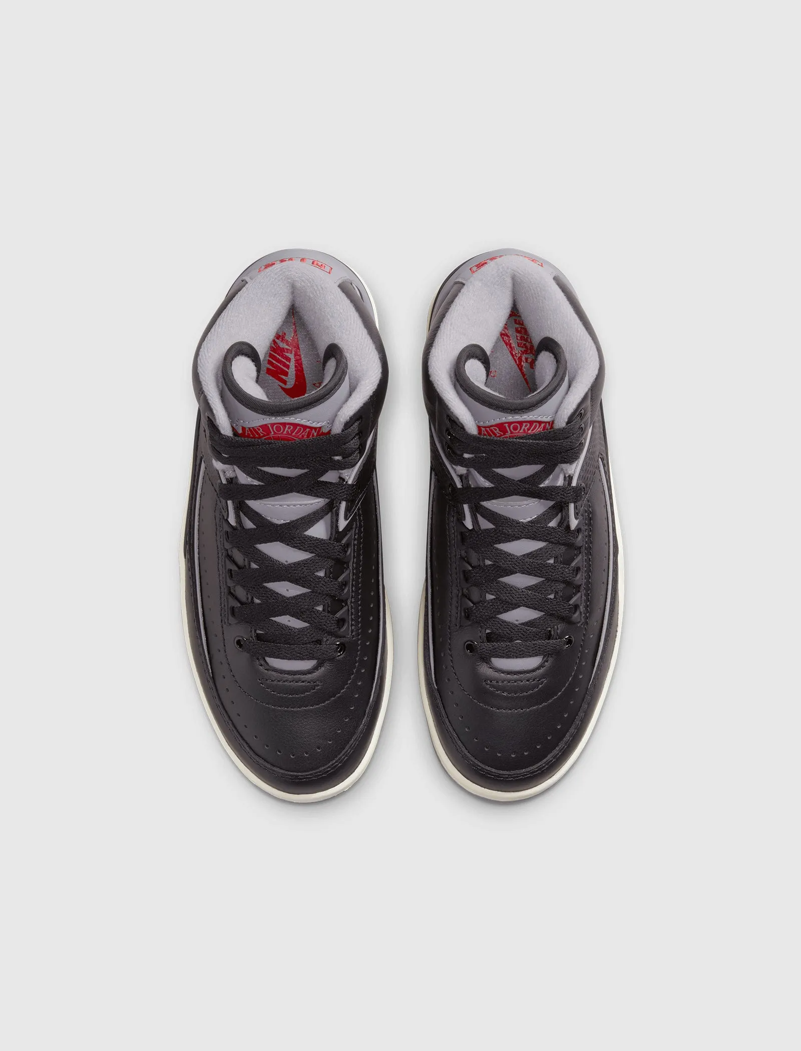 Air Jordan 2 Retro Black Cement Grade School