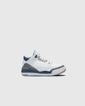 Air Jordan 3 Retro White Navy PS for sale