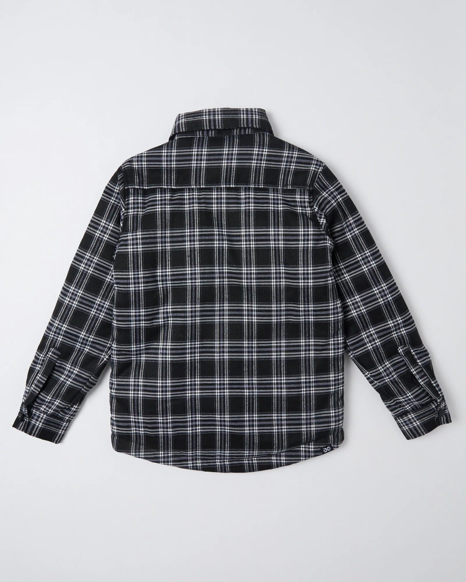 Alphabet Soup Black Check Teen Outback Shacket