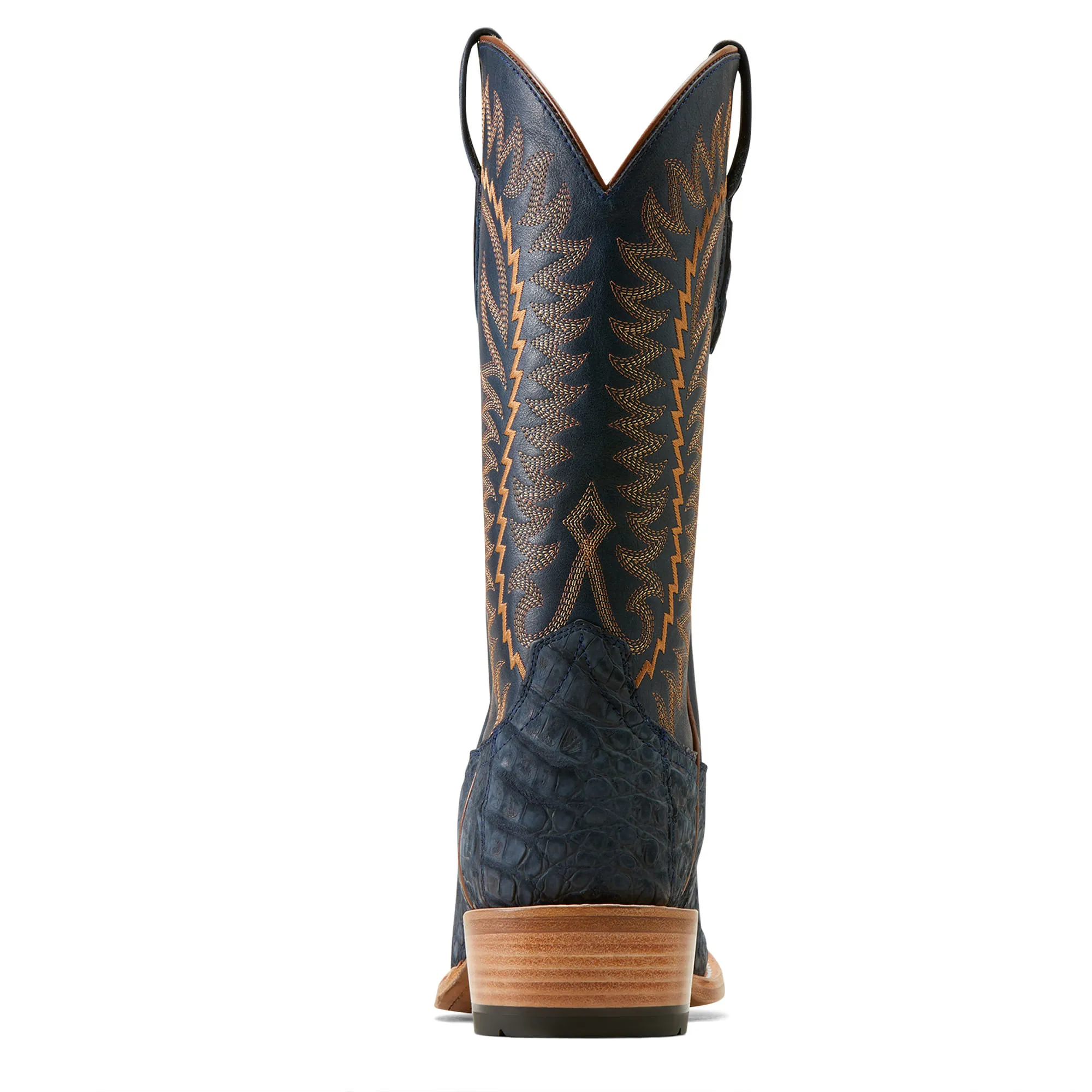 Ariat Men's Navy Sueded Caiman Boots