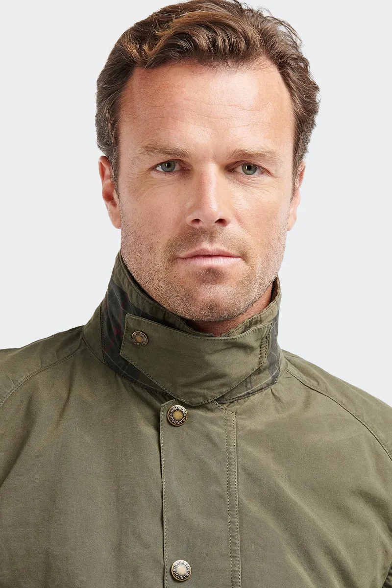 Ashby casual olive green jacket