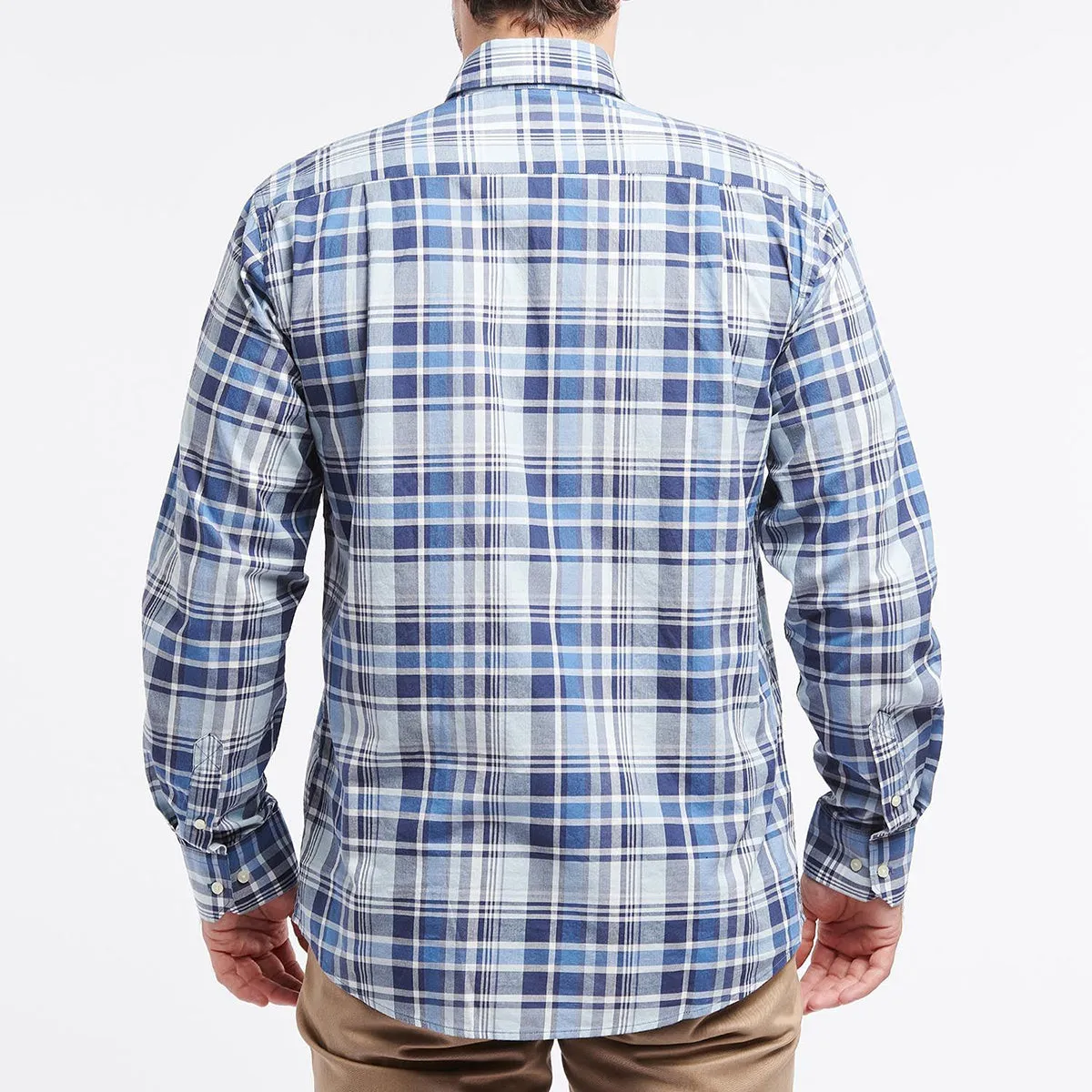 Barbour Blue Elmwood Regular Fit Shirt