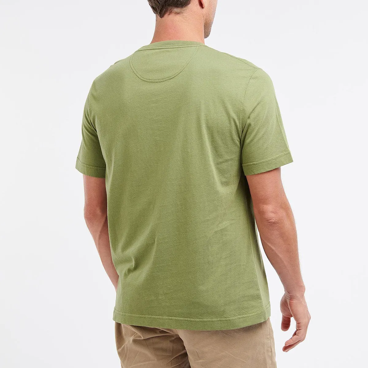 Barbour Burnt Olive Relaxed Sports T-Shirt