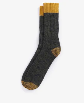 Barbour Contrast Socks