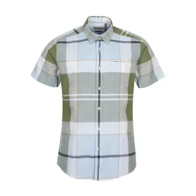 Barbour Douglas Short Sleeve Washed Shirt - Green