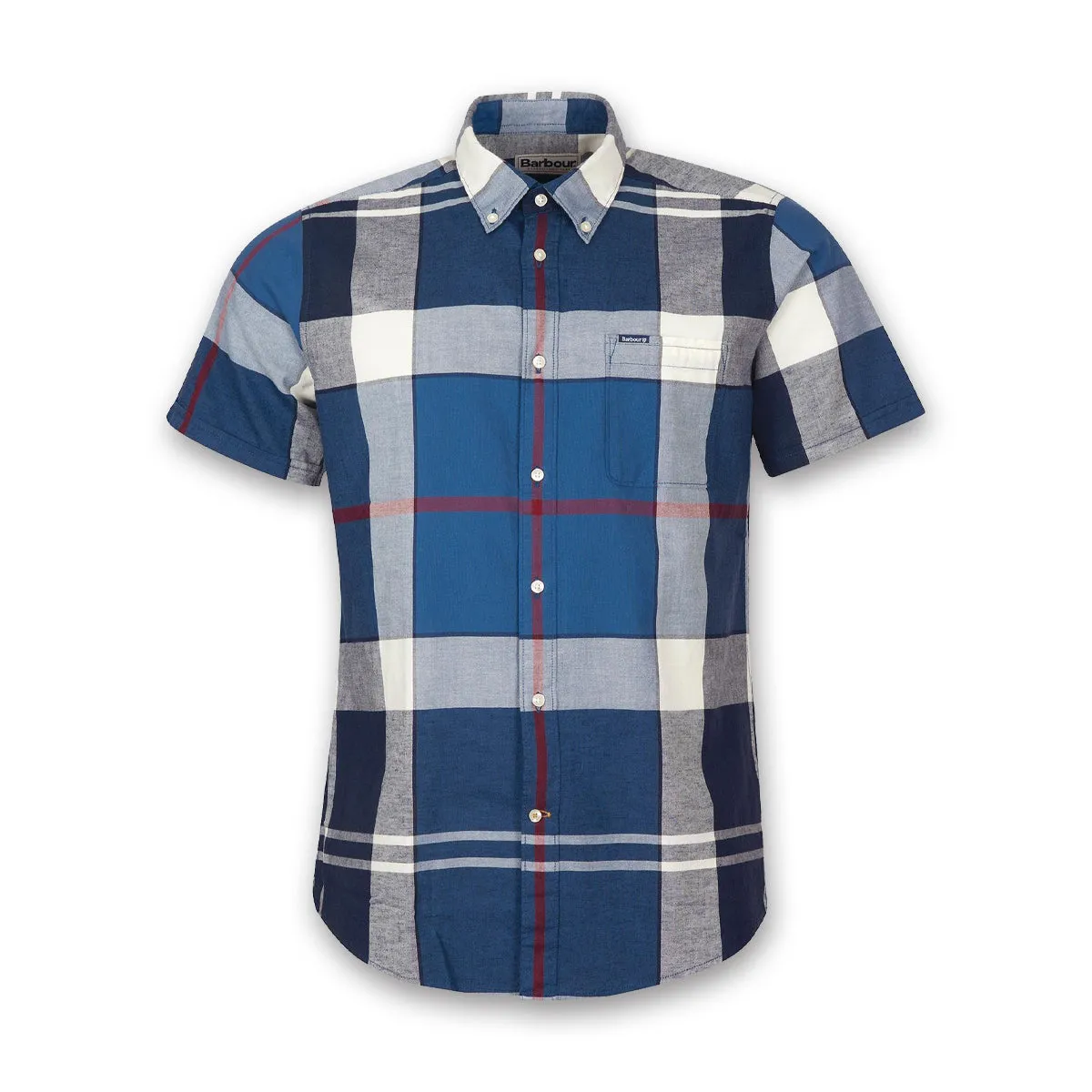 Barbour Douglas SS TF Shirt, Summer Navy - Top Choice