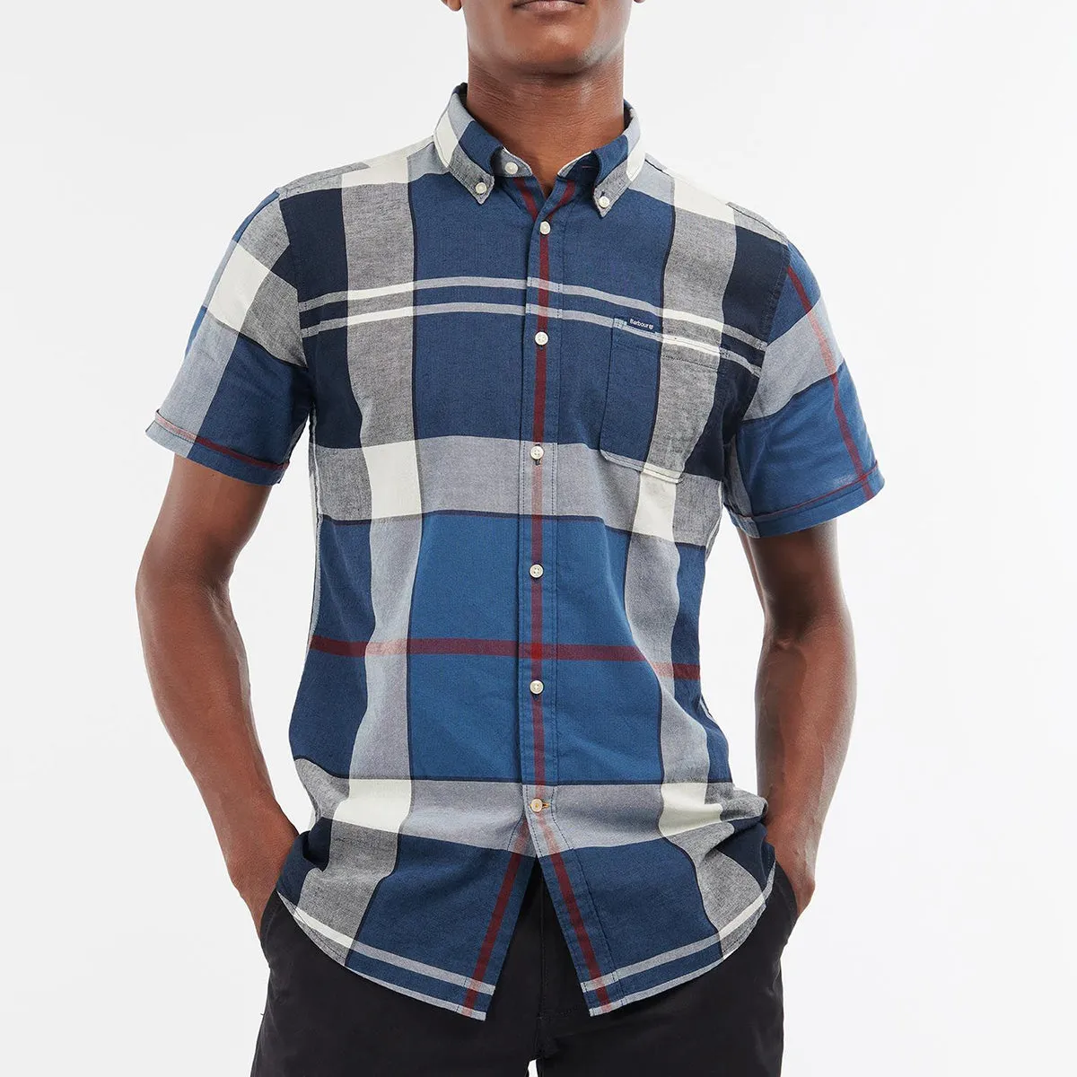 Barbour Douglas SS TF Shirt, Summer Navy - Top Choice