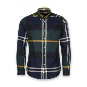 Barbour Dunoon Shirt Seaweed Tartan.