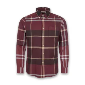 Barbour Dunoon Winter Red Tailored Shirt