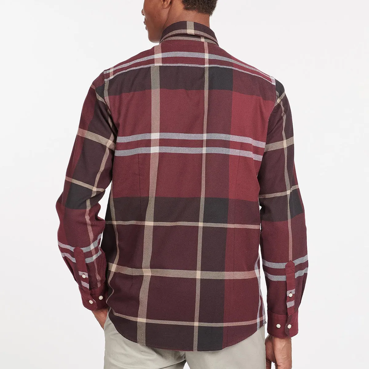 Barbour Dunoon Winter Red Tailored Shirt