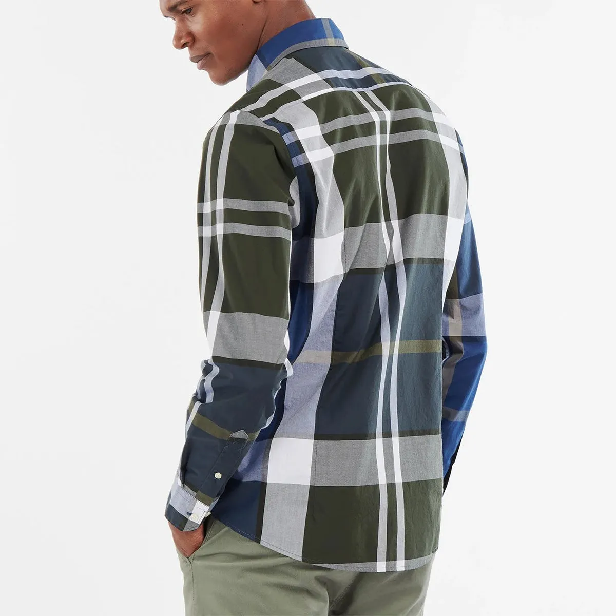 Barbour Harris Tailored Fit Shirt - Sage