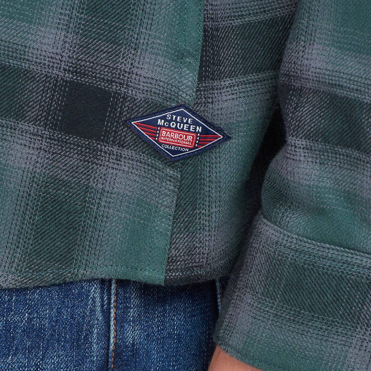 Barbour International - Deep Green Joshua Check Shirt