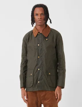 Barbour Lightweight Ashby Wax Jacket - Archive Olive Green