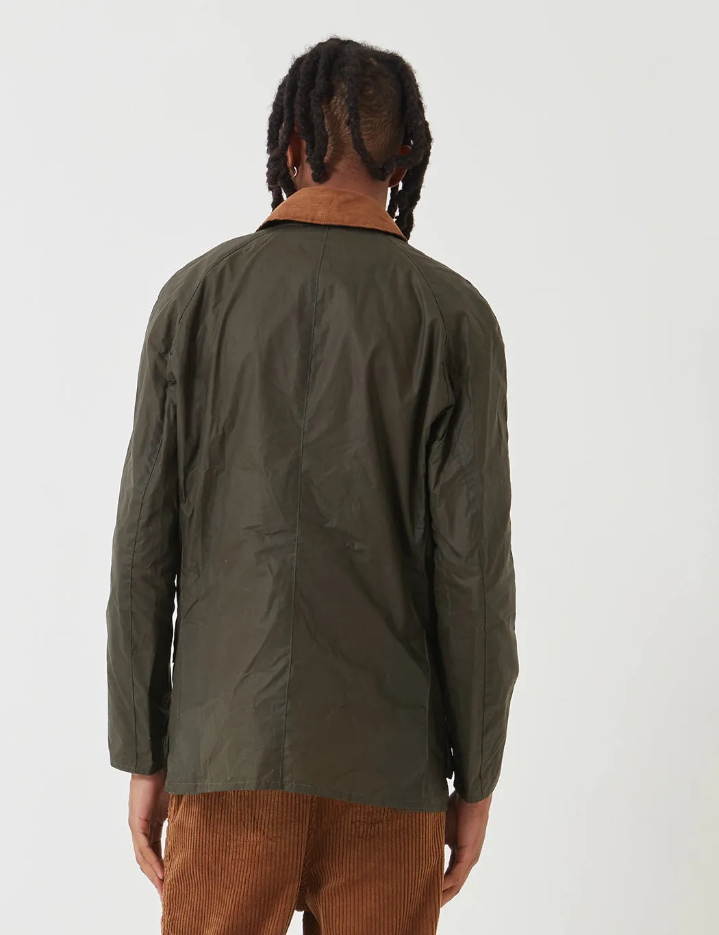 Barbour Lightweight Ashby Wax Jacket - Archive Olive Green