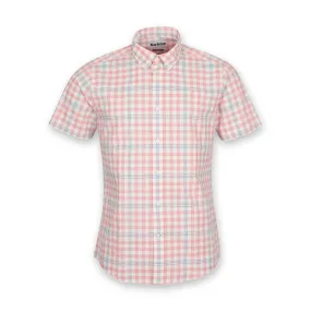 Barbour Middleton Pink Tailored Fit Shirt - SS Collection.