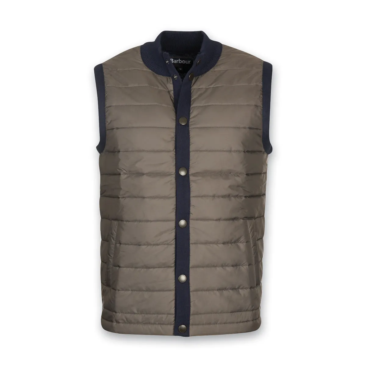 Barbour Navy Quilted Front Gilet