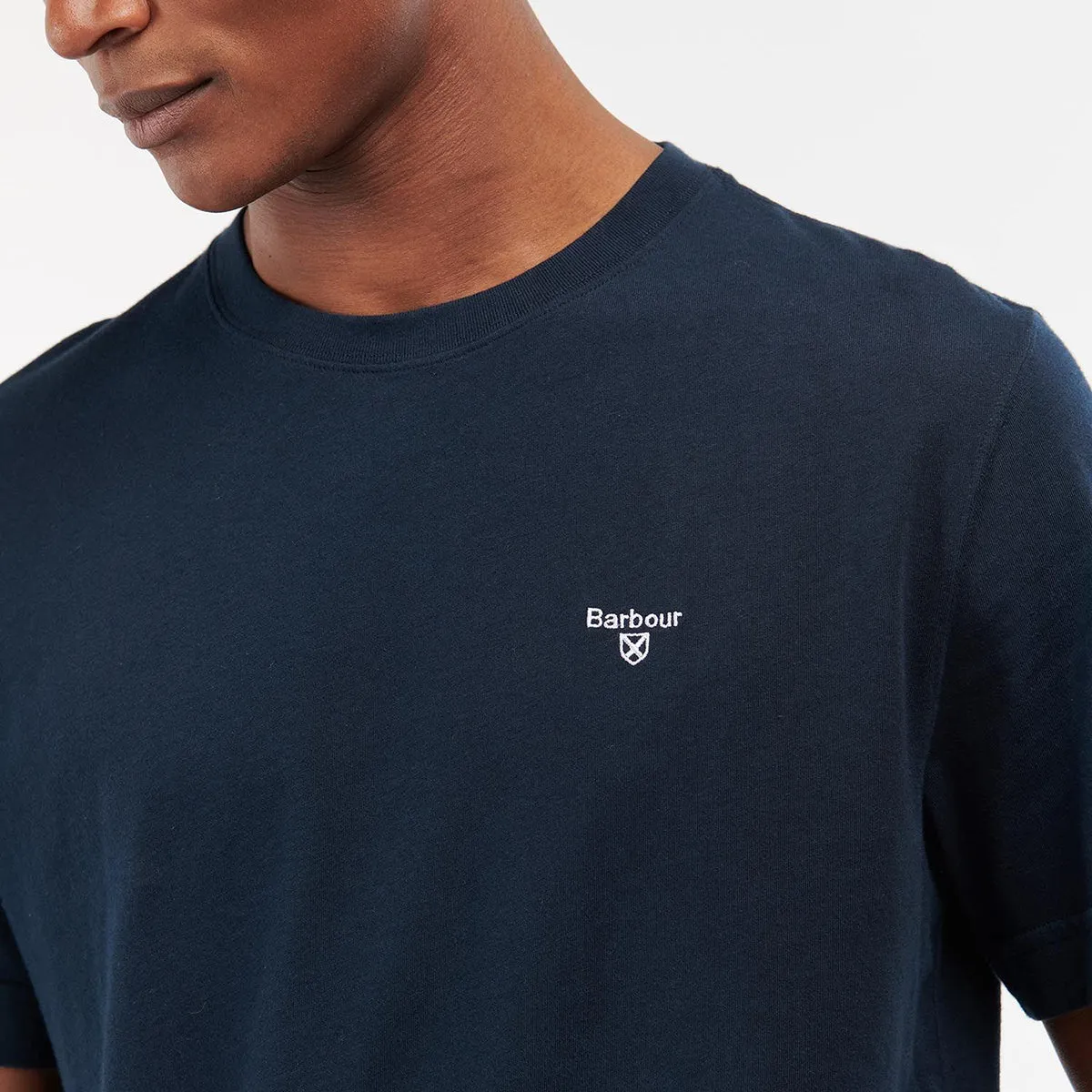 Barbour Navy Sports T-Shirt - Relaxed Fit