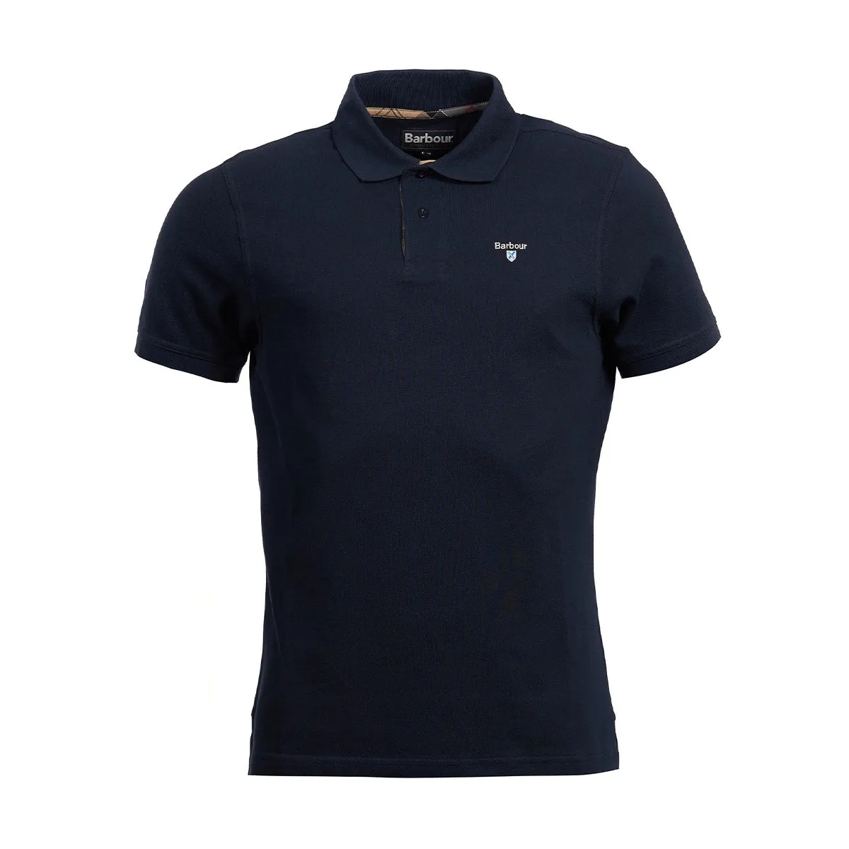 Barbour Polo Shirt - Tartan Pique, New Navy