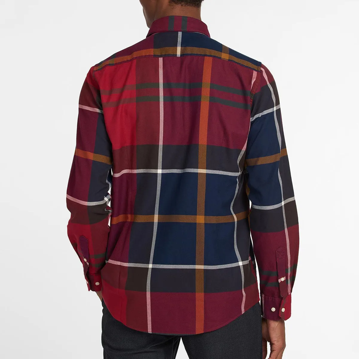 Barbour Red Tailored Shirt - Dunoon