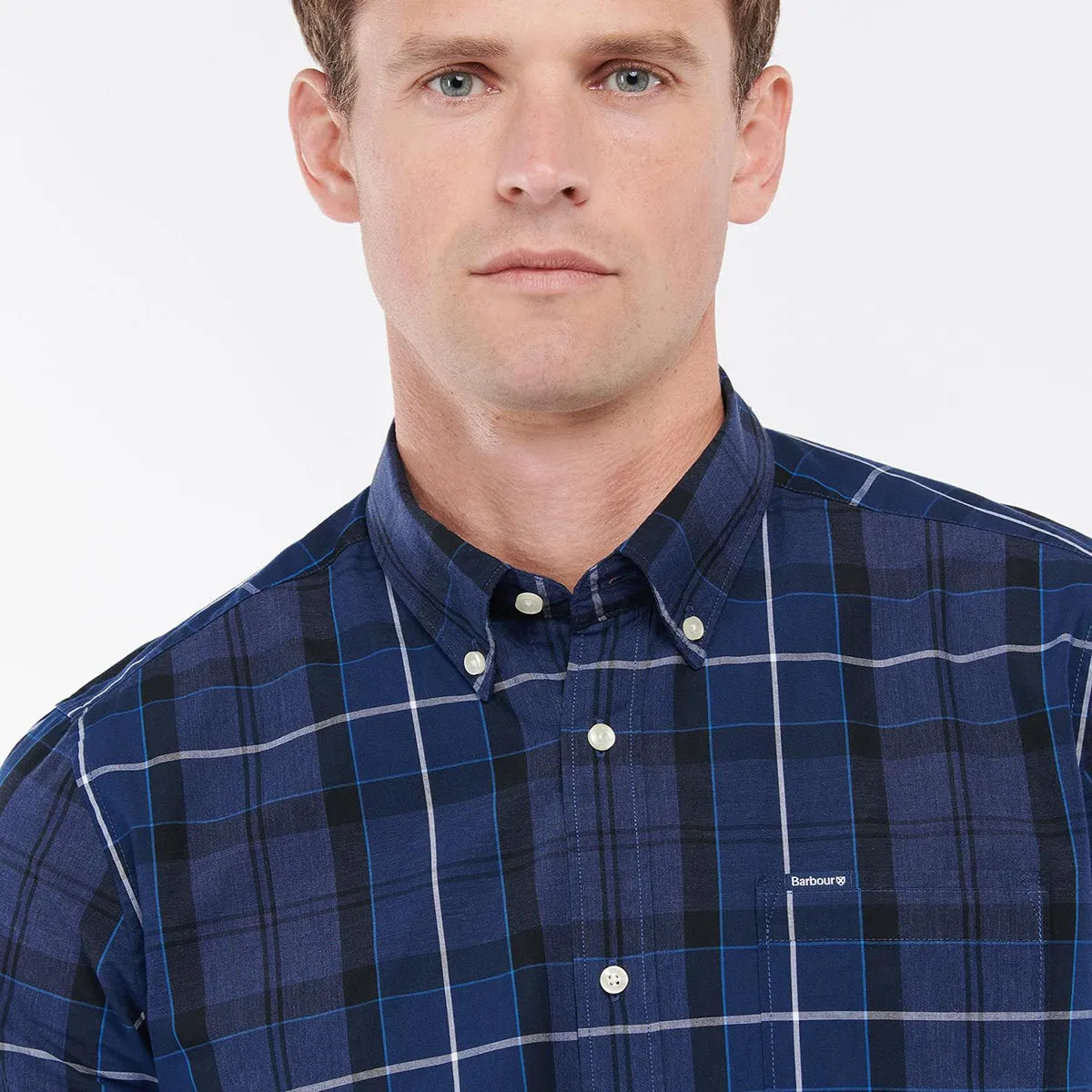 Barbour Sandwood Tailored Fit Shirt - Ink Blue