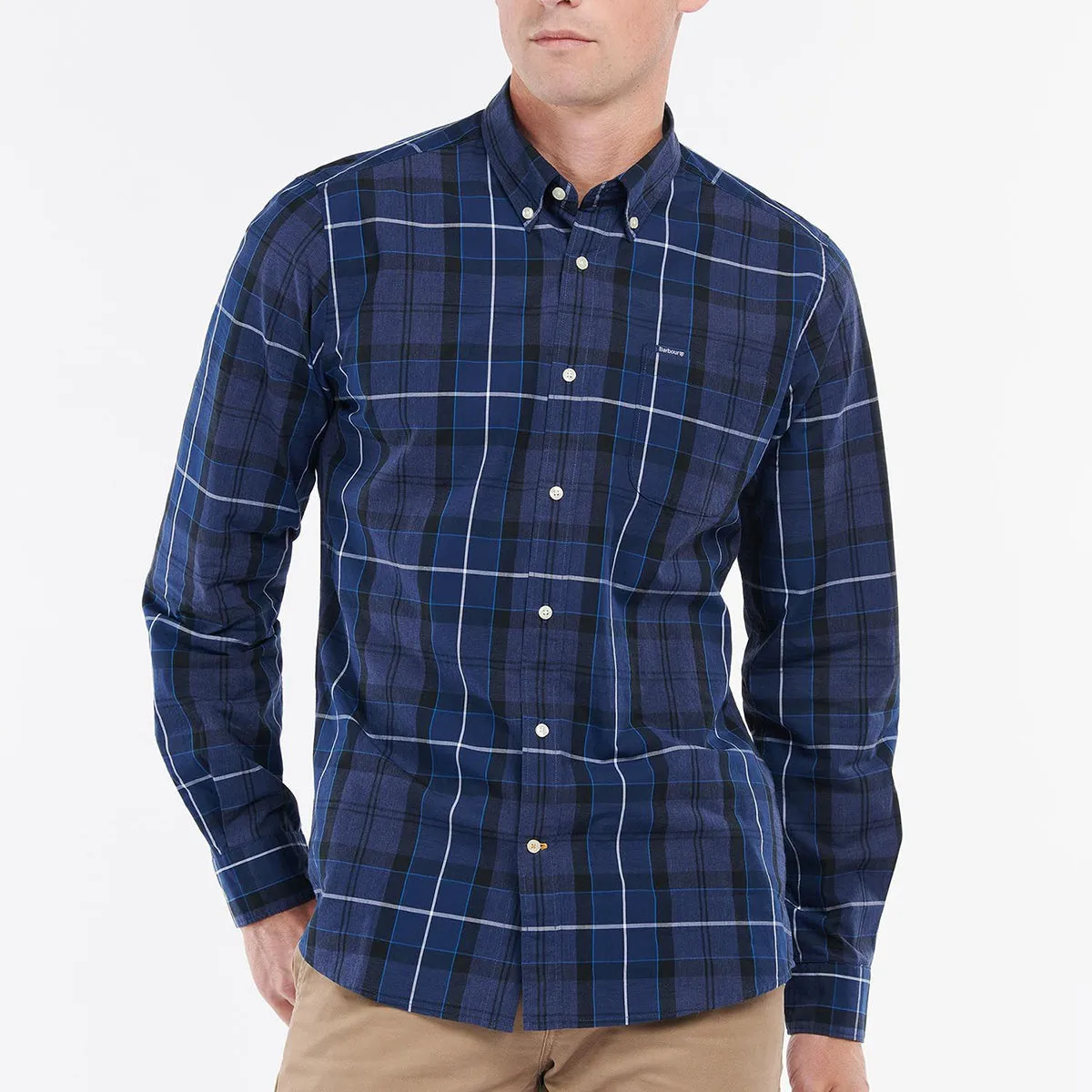 Barbour Sandwood Tailored Fit Shirt - Ink Blue