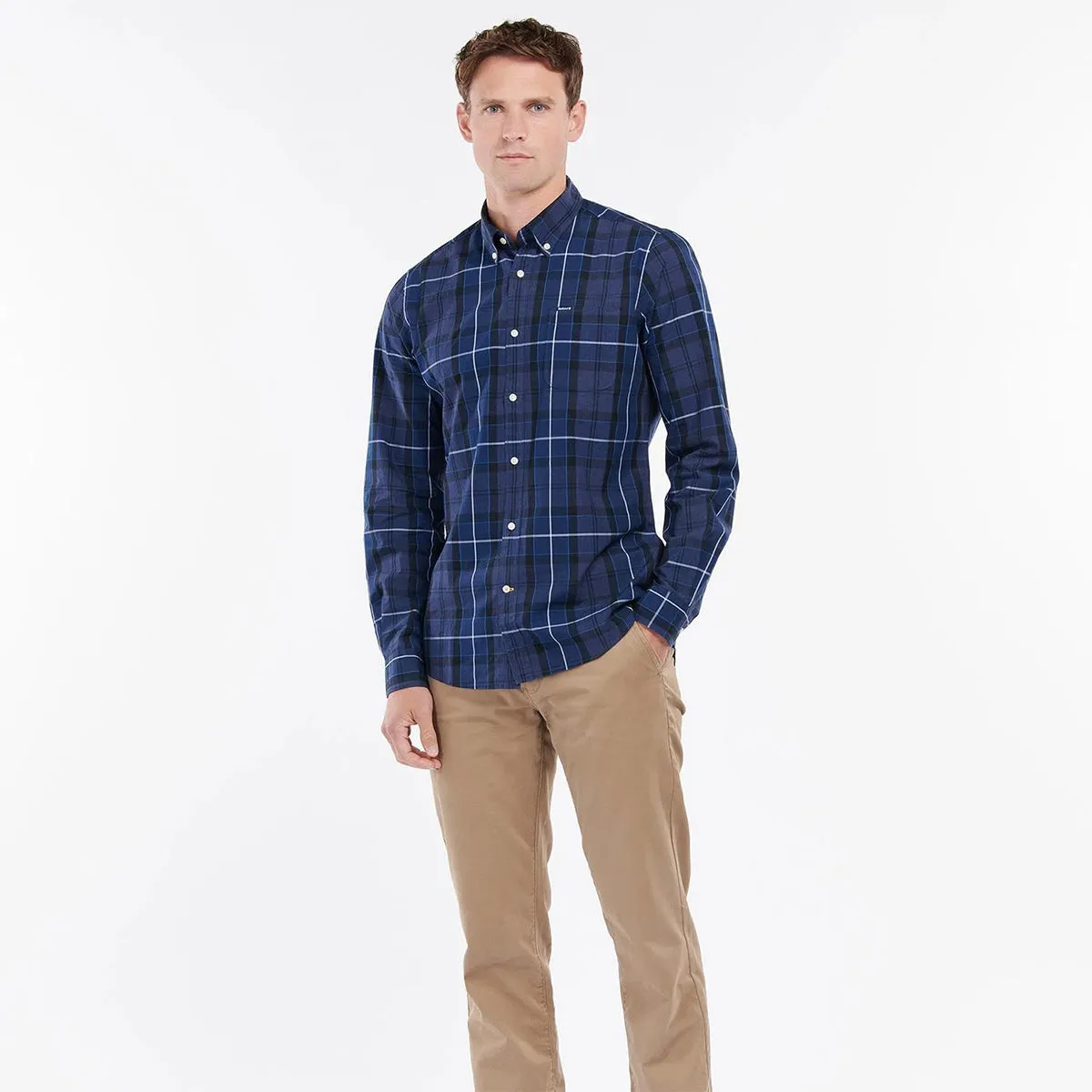 Barbour Sandwood Tailored Fit Shirt - Ink Blue