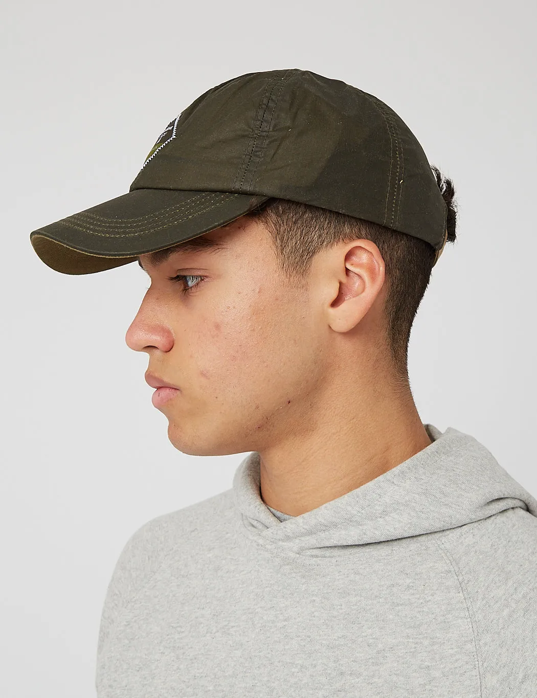 Barbour Sports Cap - Olive Green