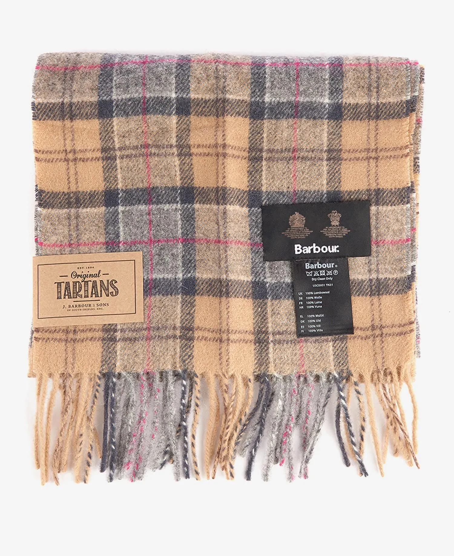 Barbour Tartan Lambswool Scarf