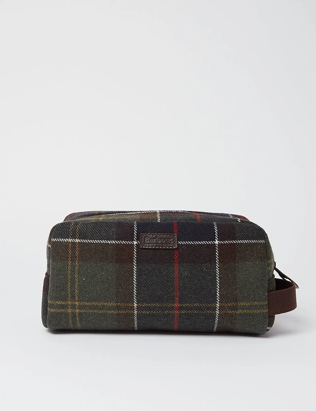 Barbour Tartan Washbag - Traditional