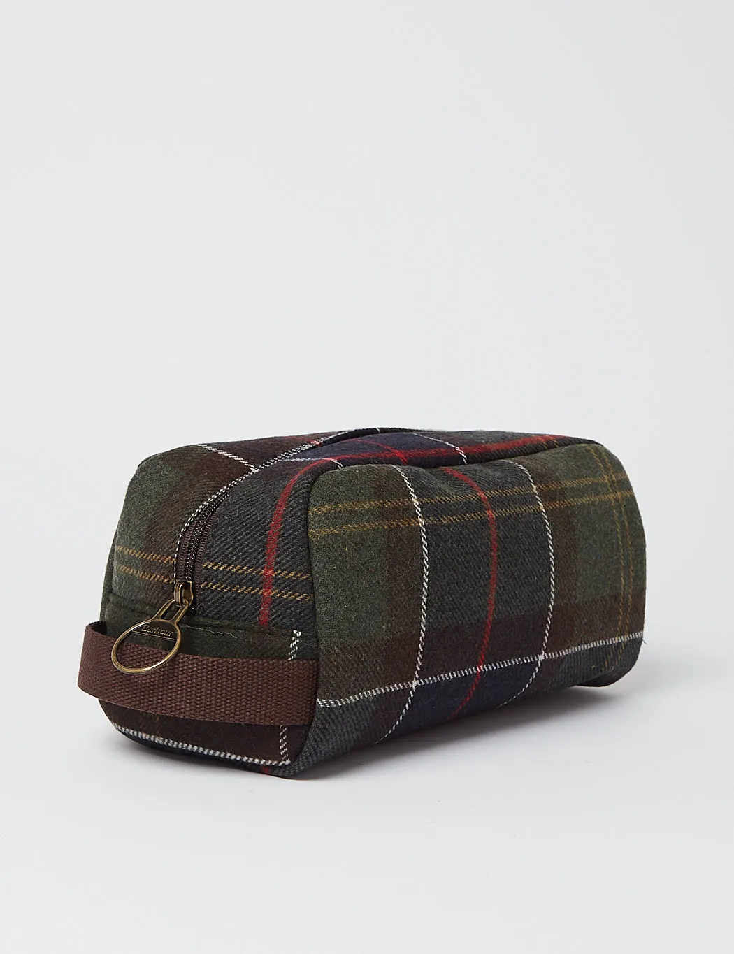 Barbour Tartan Washbag - Traditional