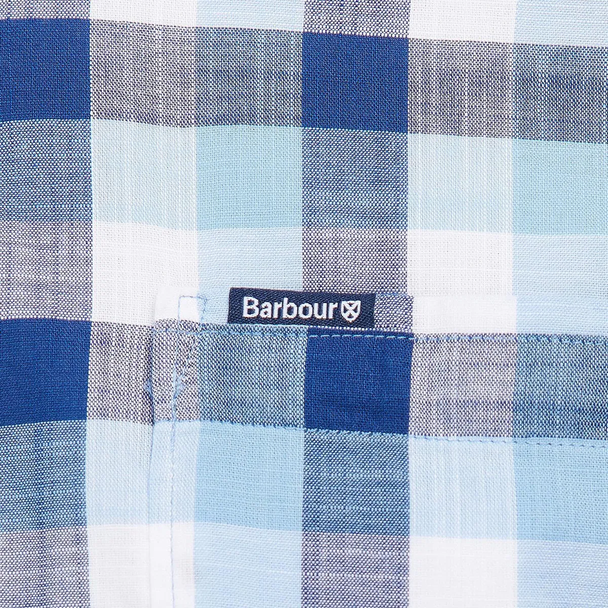 Barbour Wardlow Blue Shirt.