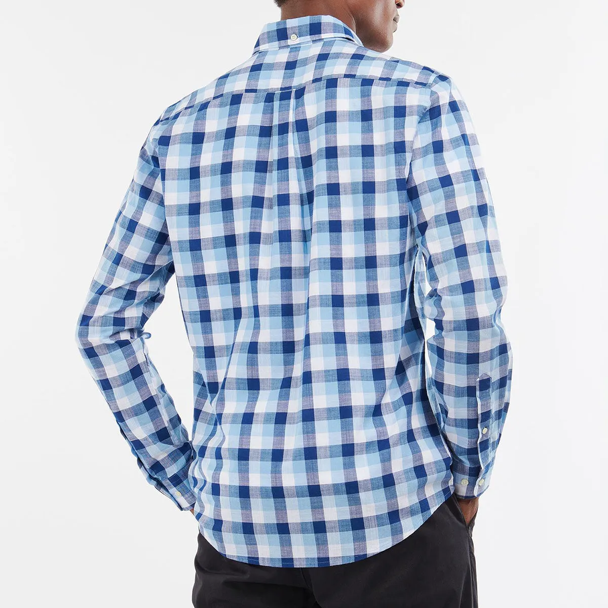 Barbour Wardlow Blue Shirt.