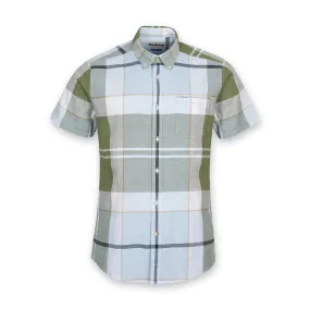 Barbour Washed Olive Shirt - Douglas SS TF