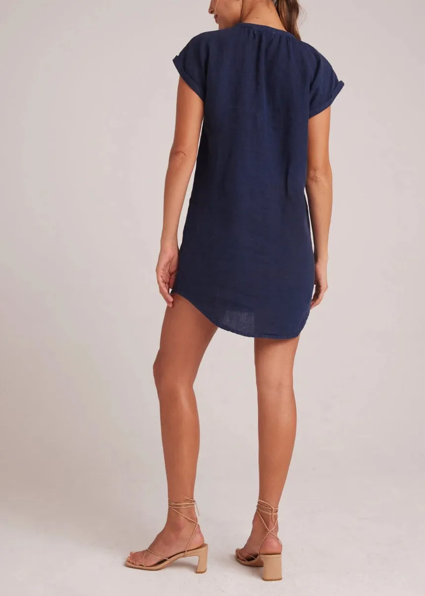 Bella Dahl Cap Sleeve Henley Dress - Shop now!