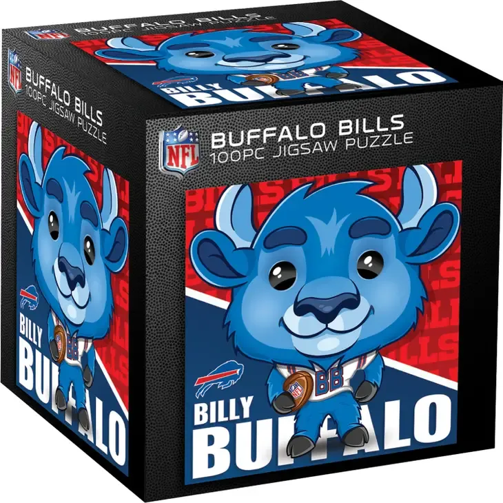 Billy Buffalo Puzzle - Buffalo Bills Mascot 100 Piece - Order Now.