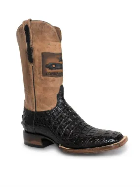 Black Jack Gonzales Flag Hornback Boots - Men's