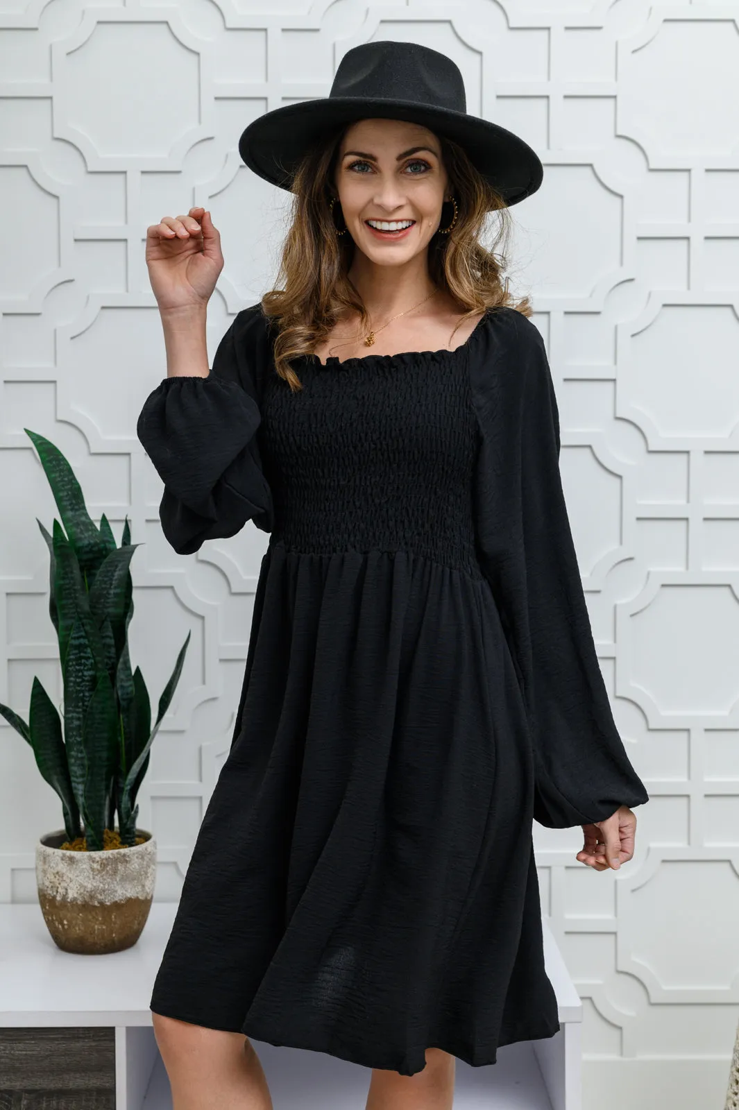 Black Long Sleeve Dress: Love Like This