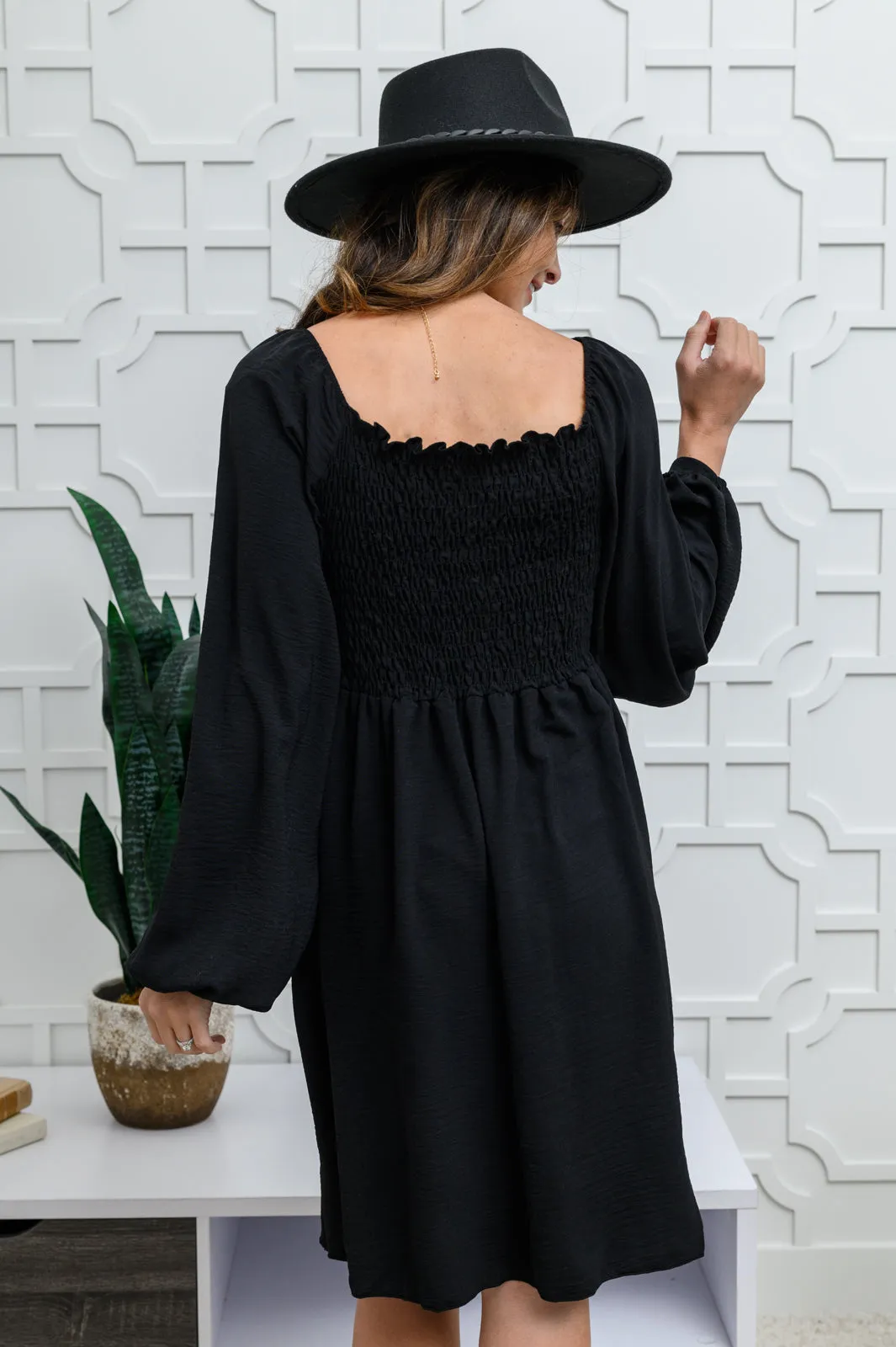 Black Long Sleeve Dress: Love Like This