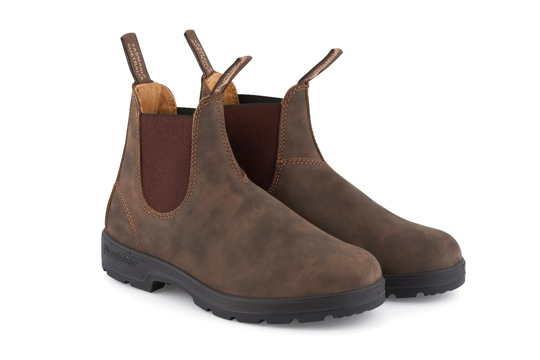 Blundstone - 585 Rustic Brown Leather Chelsea Boots