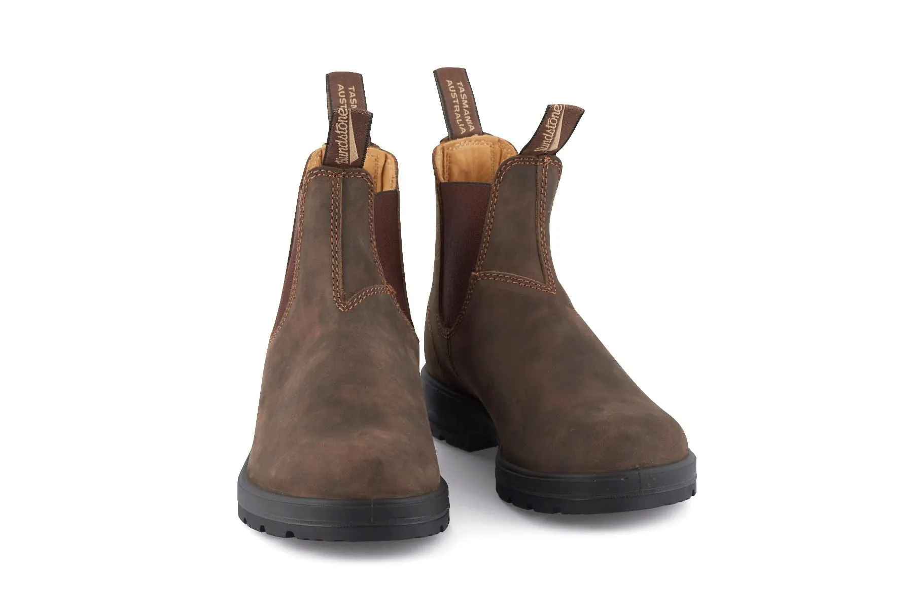 Blundstone - 585 Rustic Brown Leather Chelsea Boots