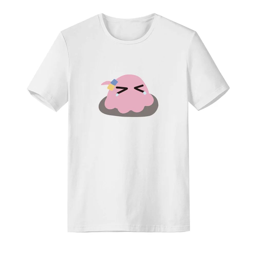 Bocchi the Rock Cosplay T-shirt - Men Women Summer Short Sleeve Cotton Shirt